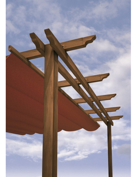 PERGOLAS EN ALUMINIO MADERA