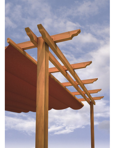 PERGOLAS EN ALUMINIO MADERA