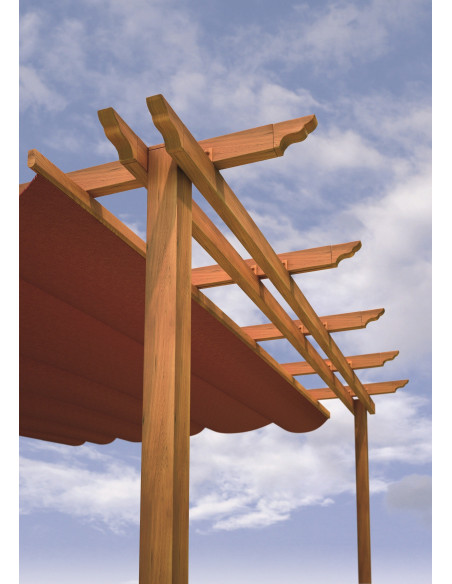 PERGOLAS EN ALUMINI FUSTA