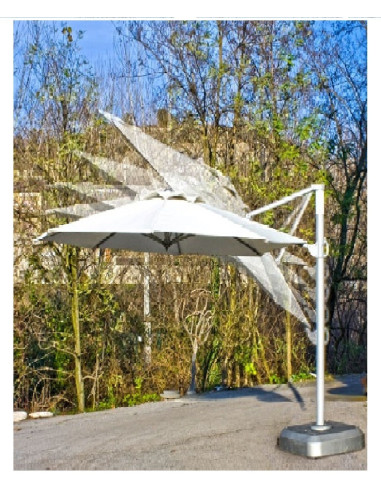 PARASOLES- PARASOL DE ALUMINIO BRAZO EXTERIOR