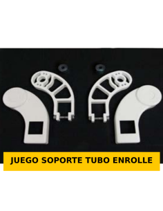 JUEGO SOPORTE TUBO ENROLLE