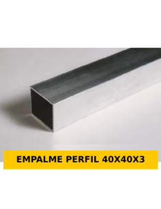 EMPALME PERFIL 40X40X3