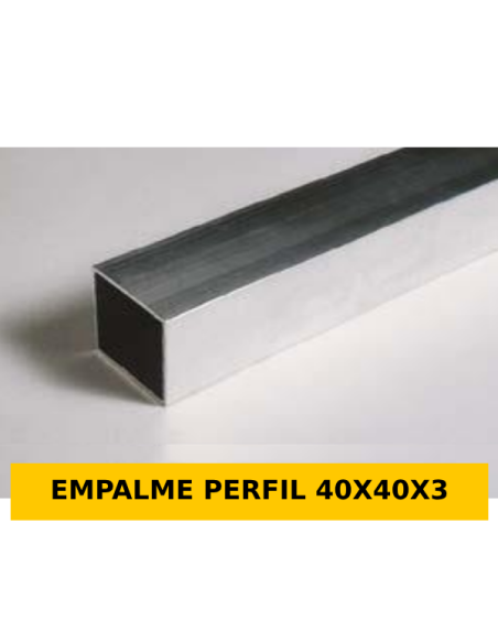 EMPALME PERFIL 40X40X3