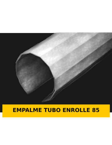 EMPALME TUBO ENROLLE 85
