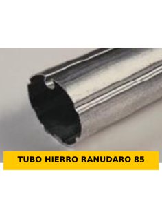TUBO HIERRO RANURADO 85