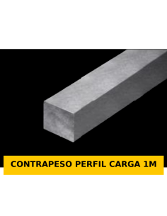 CONTRAPESO PERFIL CARGA 1M