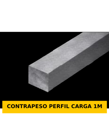 CONTRAPESO PERFIL CARGA 1M