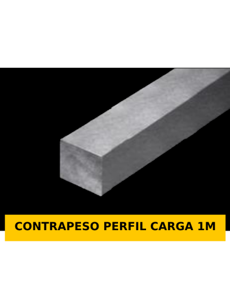 CONTRAPESO PERFIL CARGA 1M