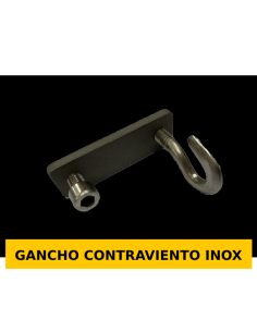 GANCHO CONTRAVIENTO INOX