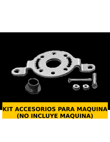 KIT ACCESORIOS PARA MÁQUINA (NO INCLUYE MÁQUINA)