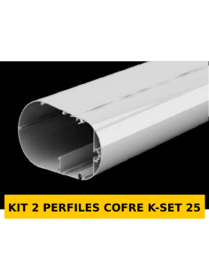 KIT 2 PERFILES COFRE K-SET 25