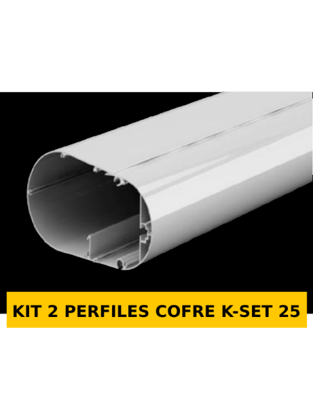 KIT 2 PERFILES COFRE K-SET 25