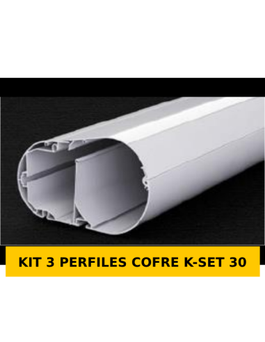 KIT 3 PERFILES COFRE K-SET 30