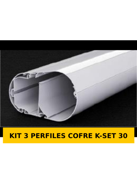 KIT 3 PERFILES COFRE K-SET 30