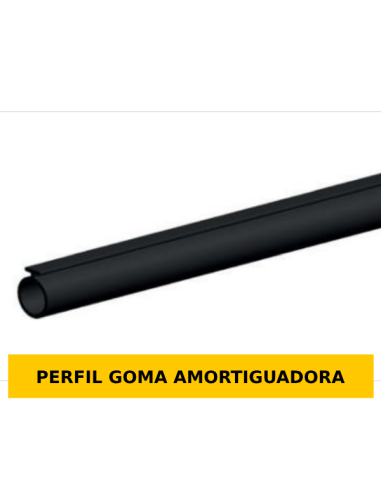 PERFIL DE GOMA AMORTIGUADORA