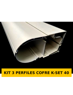 KIT 3 PERFILES COFRE K-SET 40
