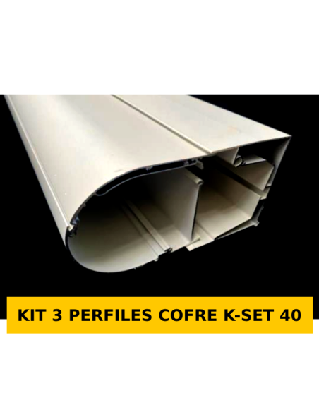 KIT 3 PERFILES COFRE K-SET 40